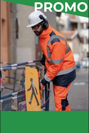 Parka impermeabile alta visibilità Coverguard Kazan in offerta